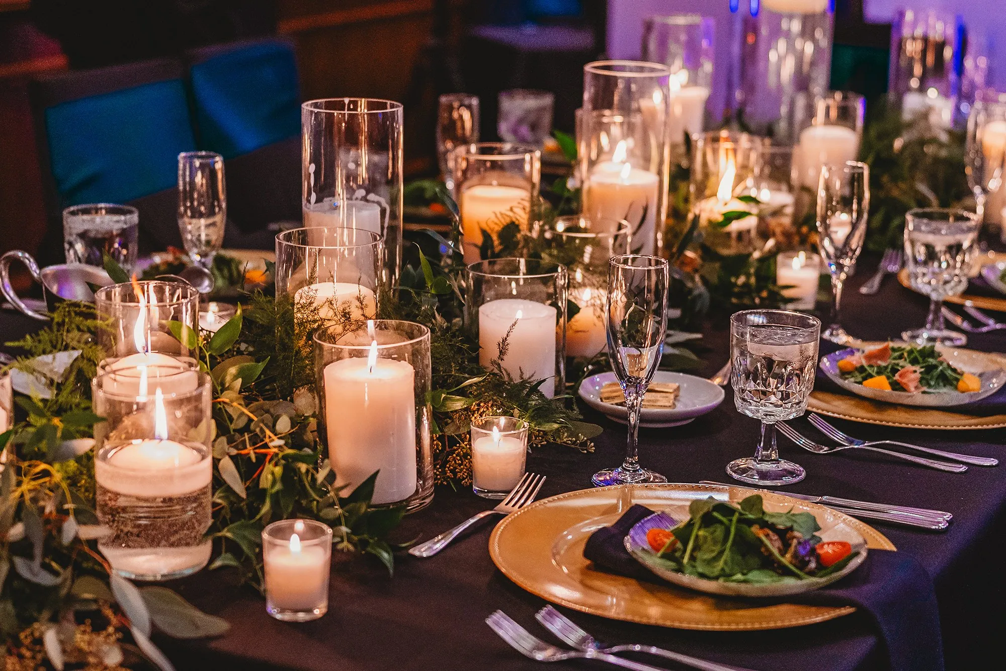Tori & Anthony — Candlelit & Gold